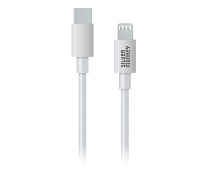 Silver Monkey Kabel USB-C - Lightning 3m