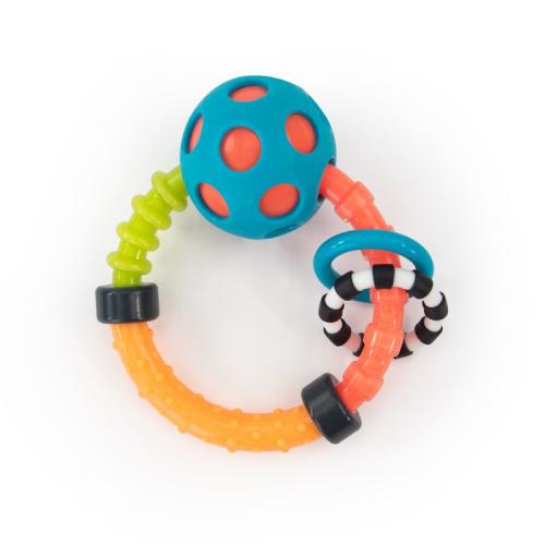 SASSY Grzechotka okrągła zabawka sensoryczna 0m+