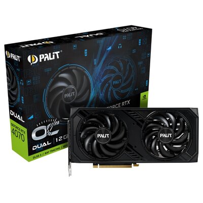 PALIT GeForce RTX 4070 Dual OC 12GB DLSS 3 NED4070S19K9-1047D