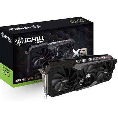 INNO3D GeForce RTX 4070 iChill X3 12GB DLSS 3 C40703-126XX-186148H