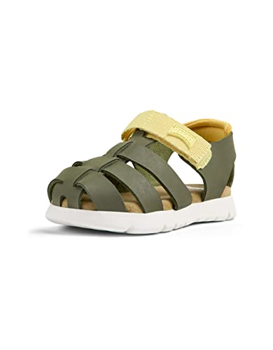 Camper Sandały dla chłopców Oruga First Walker Sandal, średni zielony, 25 EU, Medium Green, 25 EU