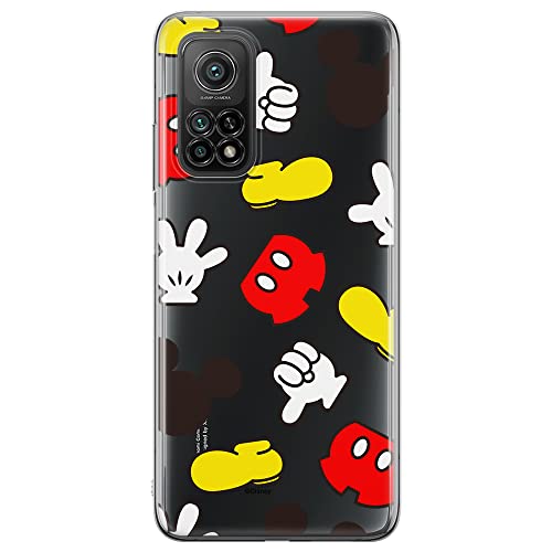 ERT GROUP etui na telefon Xiaomi MI 10T 5G / MI 10T PRO 5G, case oryginalny i oficjalnie licencjonowany przez Disney, wzór Mickey 046, optymalnie dopasowane, plecki z TPU częściowo przeźroczyste