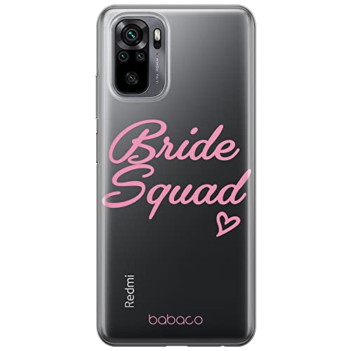 ERT GROUP etui na telefon Xiaomi REDMI NOTE 10/ 10S, case oryginalny i oficjalnie licencjonowany przez Babaco, wzór Bride Squad 001, optymalnie dopasowane, plecki z TPU częściowo przeźroczyste