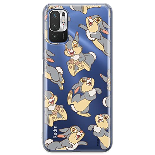 ERT GROUP etui na telefon Xiaomi REDMI NOTE 10 5G / POCO M3 PRO, case oryginalny i oficjalnie licencjonowany przez Disney, wzór Thumper 003, optymalnie dopasowane, plecki z TPU częściowo przeźroczyste