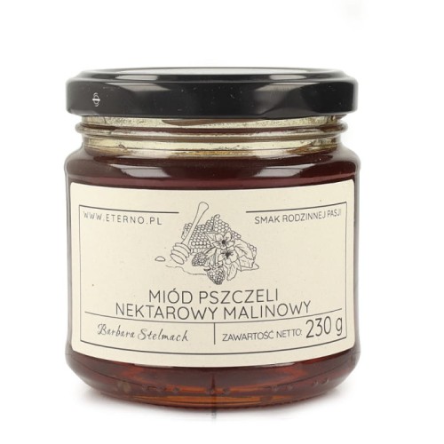Eterno miód malinowy 230g