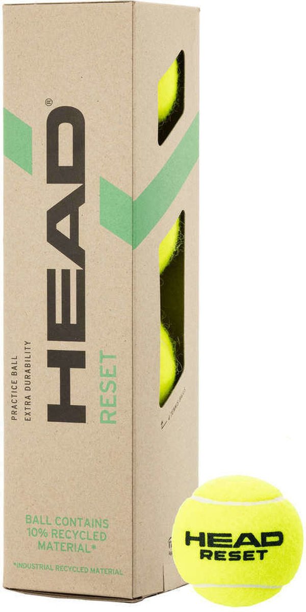 Piłki Do Tenisa Ziemnego Tenisowe Head Reset 4 Szt