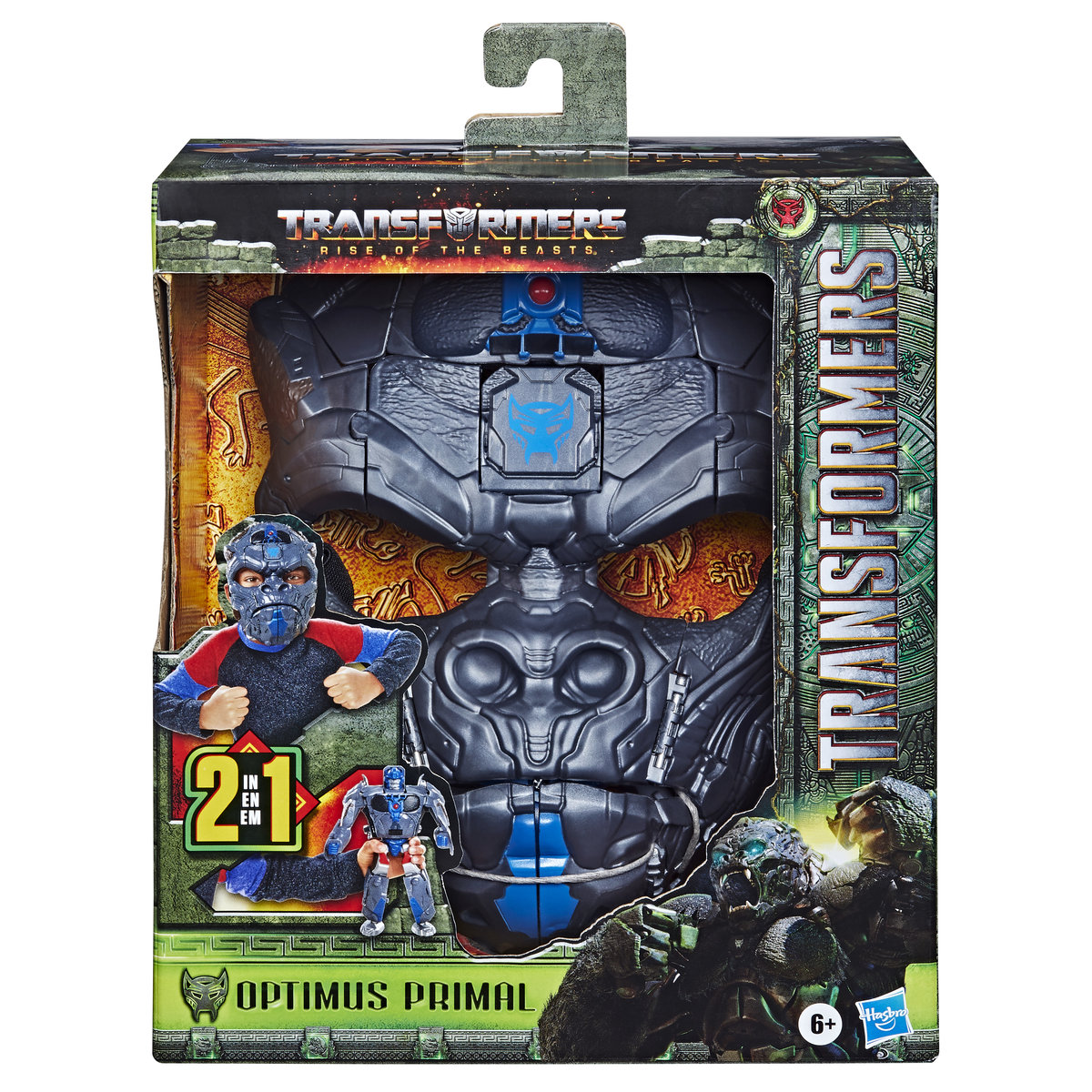 Hasbro, Transformers ROTB Maska z Transformacją - OPTIMUS PRIMAL, F46505L0
