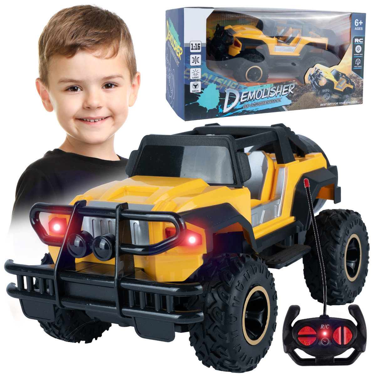 Zdalnie Sterowane Auto Terenowe Monster Truck Rc U768