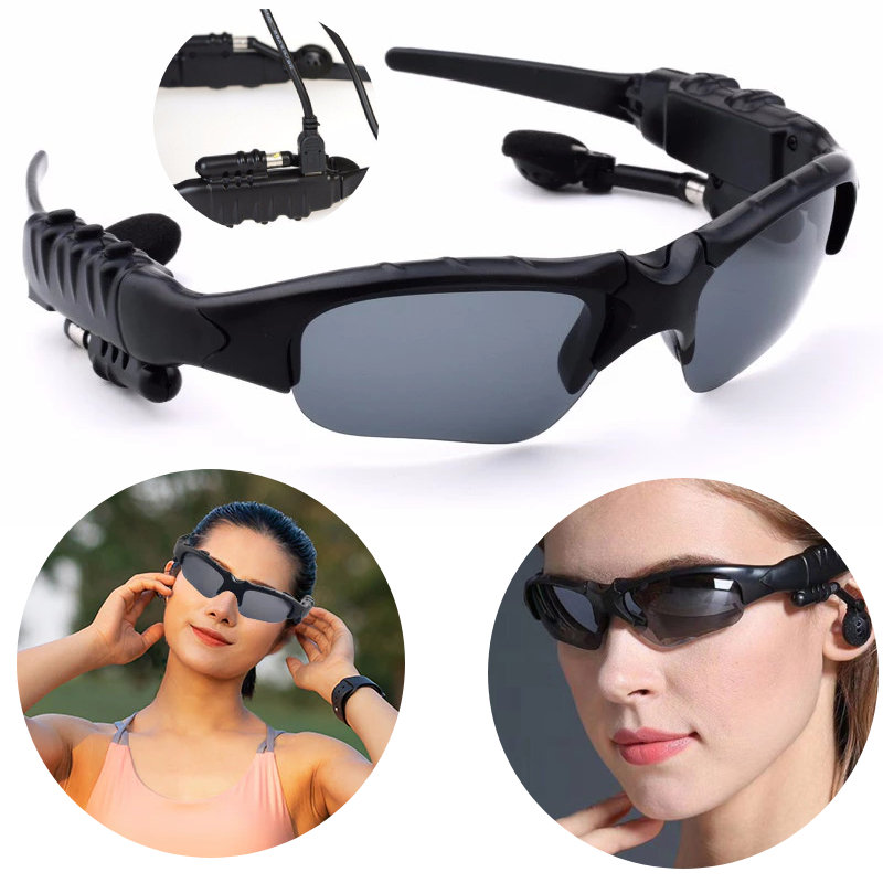 Okulary przeciwsłoneczne Bluetooth okulary przeciwsłoneczne spolaryzowane bezprzewodowe słuchawki z