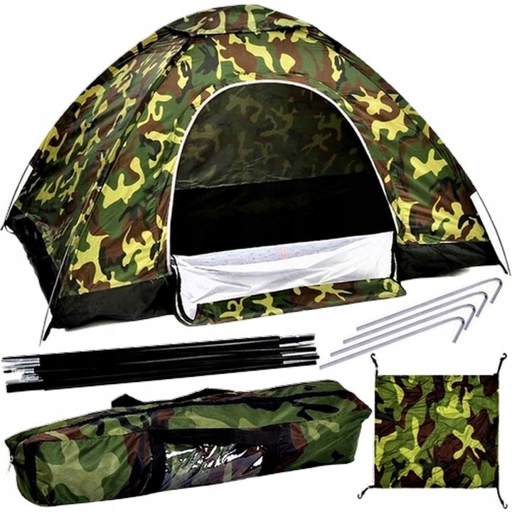 Namiot Turystyczny 4 Osobowy Moro Moskitiera 2X2M