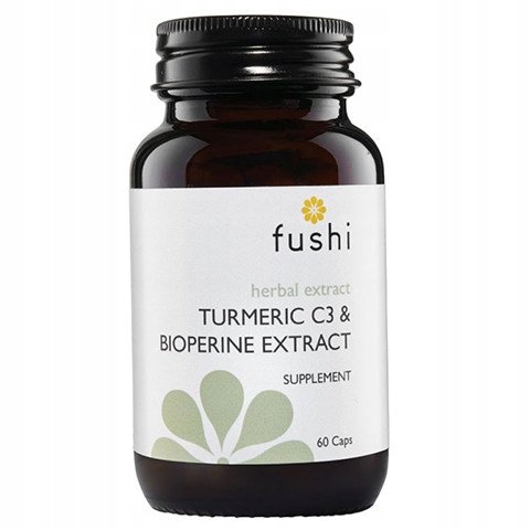 FUSHI Fushi Turmeric C3 & Bioperine Extract x 60 kaps