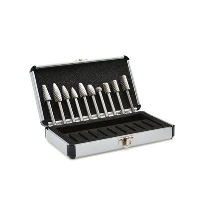 Frezy trzpieniowe HSS 6mm 10el Geko