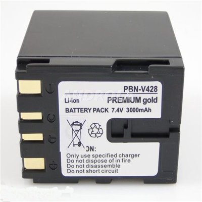 Bateria JVC BN-V428 3000mAh GR-DVL120U DVL300