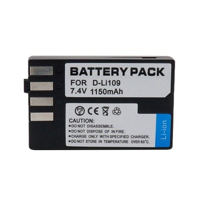Bateria Pentax DLi109 KR K2 1050mAh