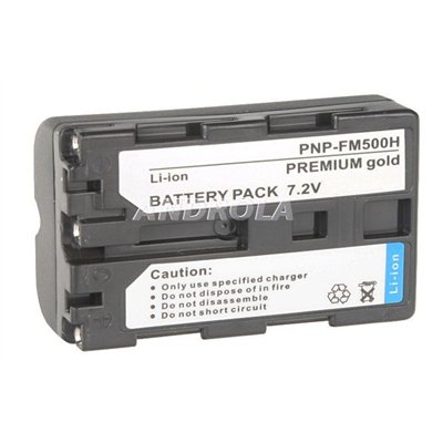 Bateria Sony NP-FM500H DSLRA200 A300 A350 1600mAh