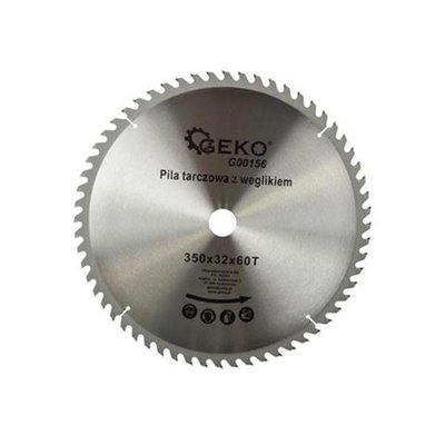 Tarcza piła do drewna 350x32x60T Geko