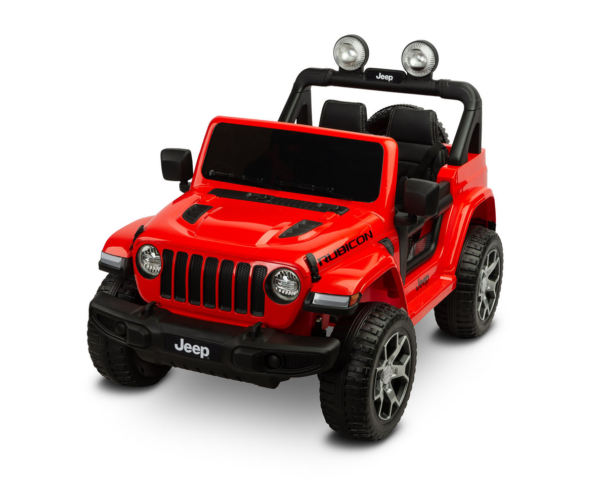 Pojazd Jeep Rubicon Czerwony