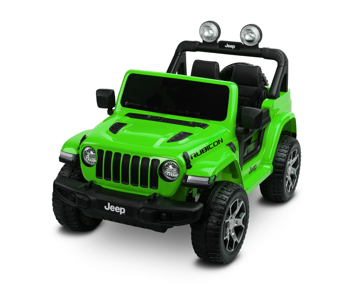 Toyz, Pojazd na akumulator, Jeep Rubicon, Zielony