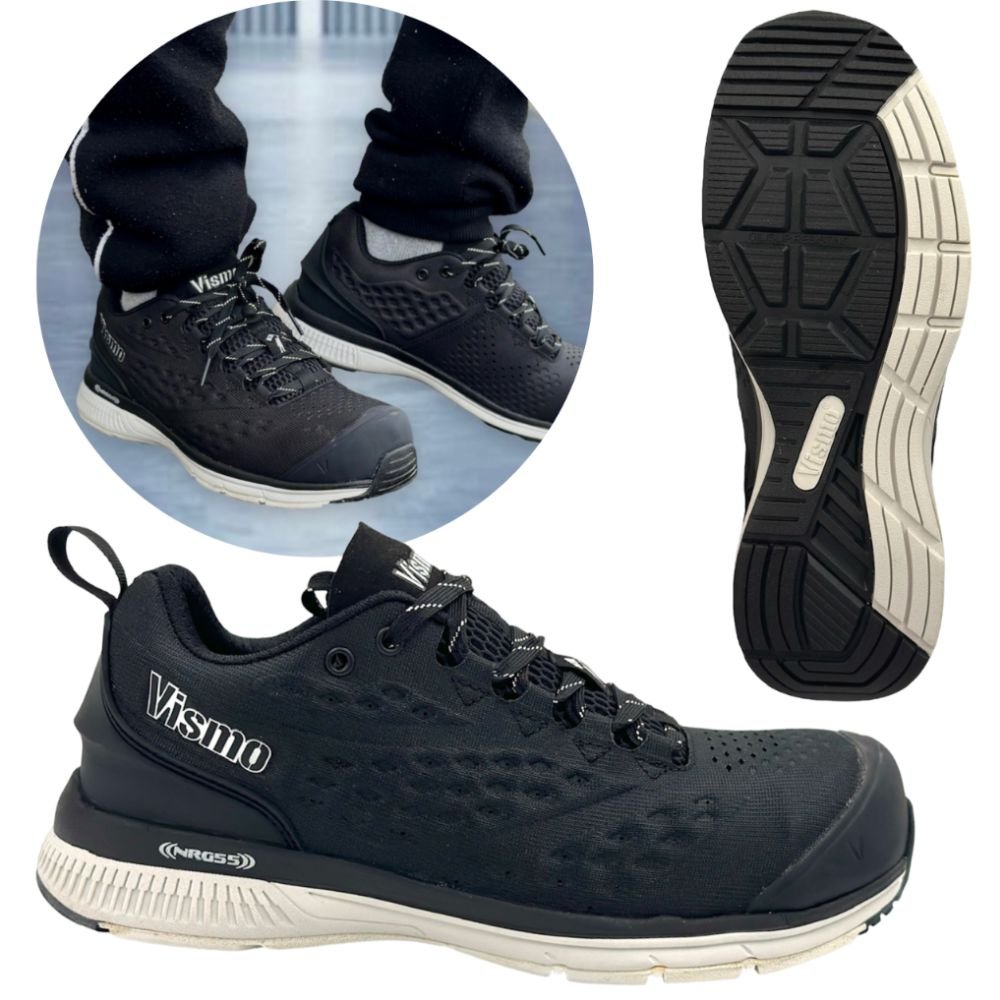 BUTY ROBOCZE Z NOSKIEM CZARNE R 45 VISMO