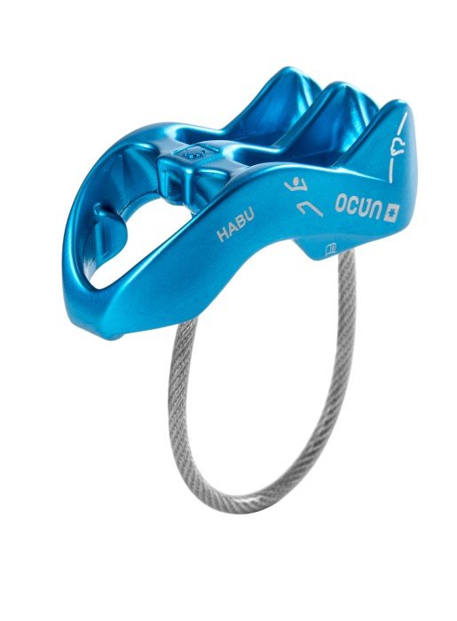 Ocun Ocun Habu Belay Device, niebieski  2022 Elementy asekuracyjne 4712-Blue