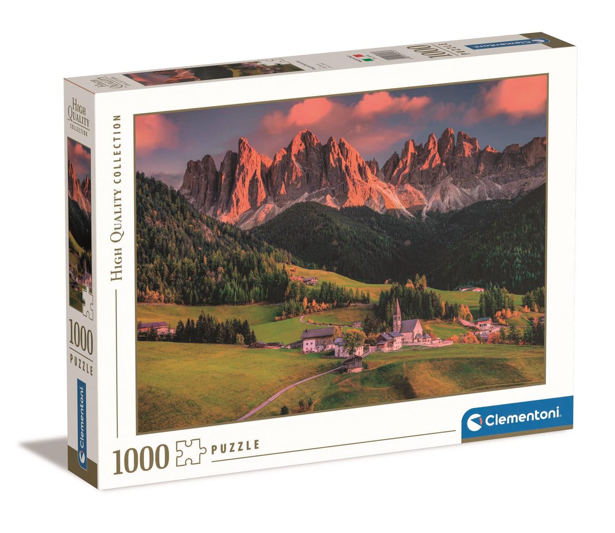 Puzzle 1000 HQ Magical Dolomites Clementoni