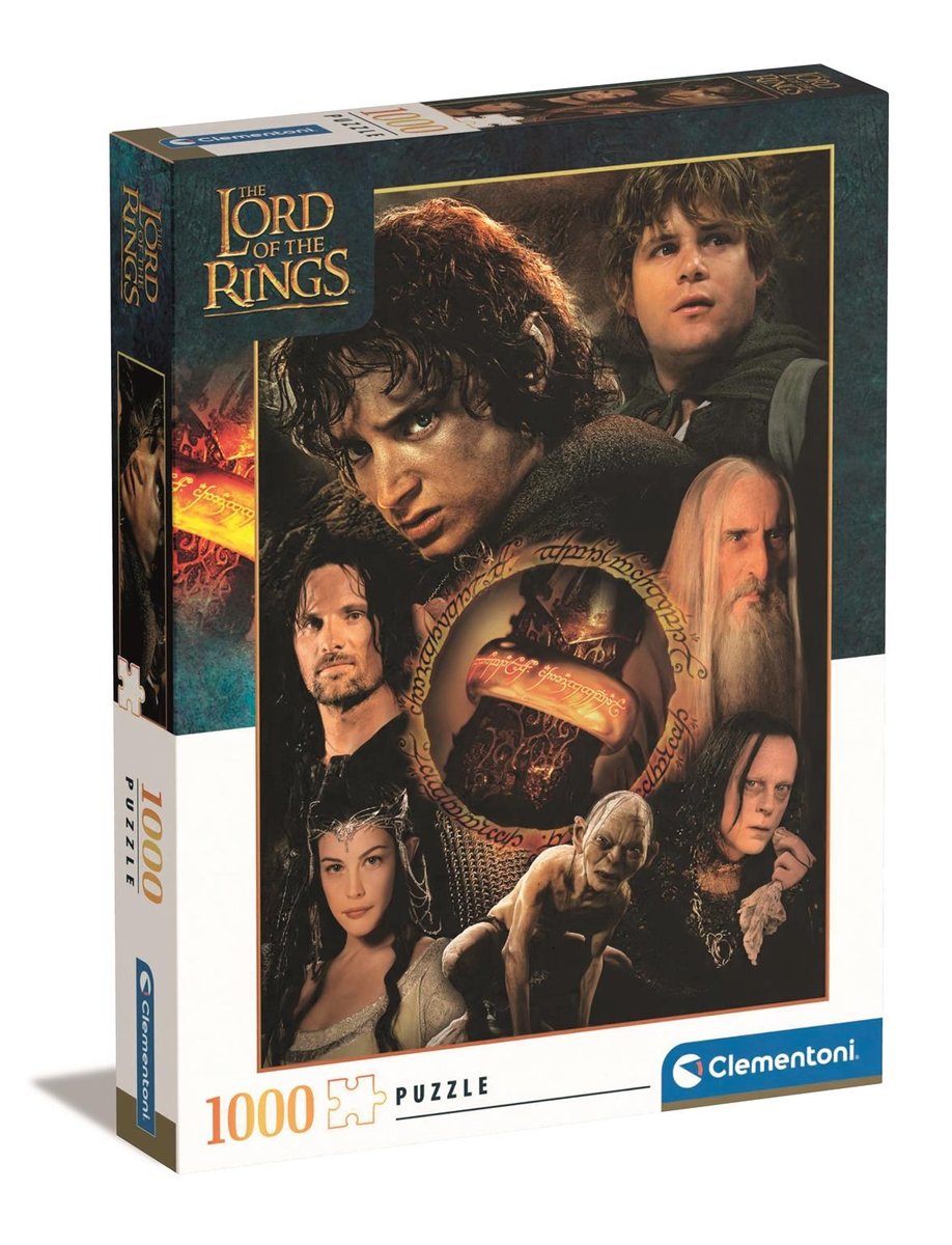 Puzzle 1000 The Lord of the Rings Clementoni