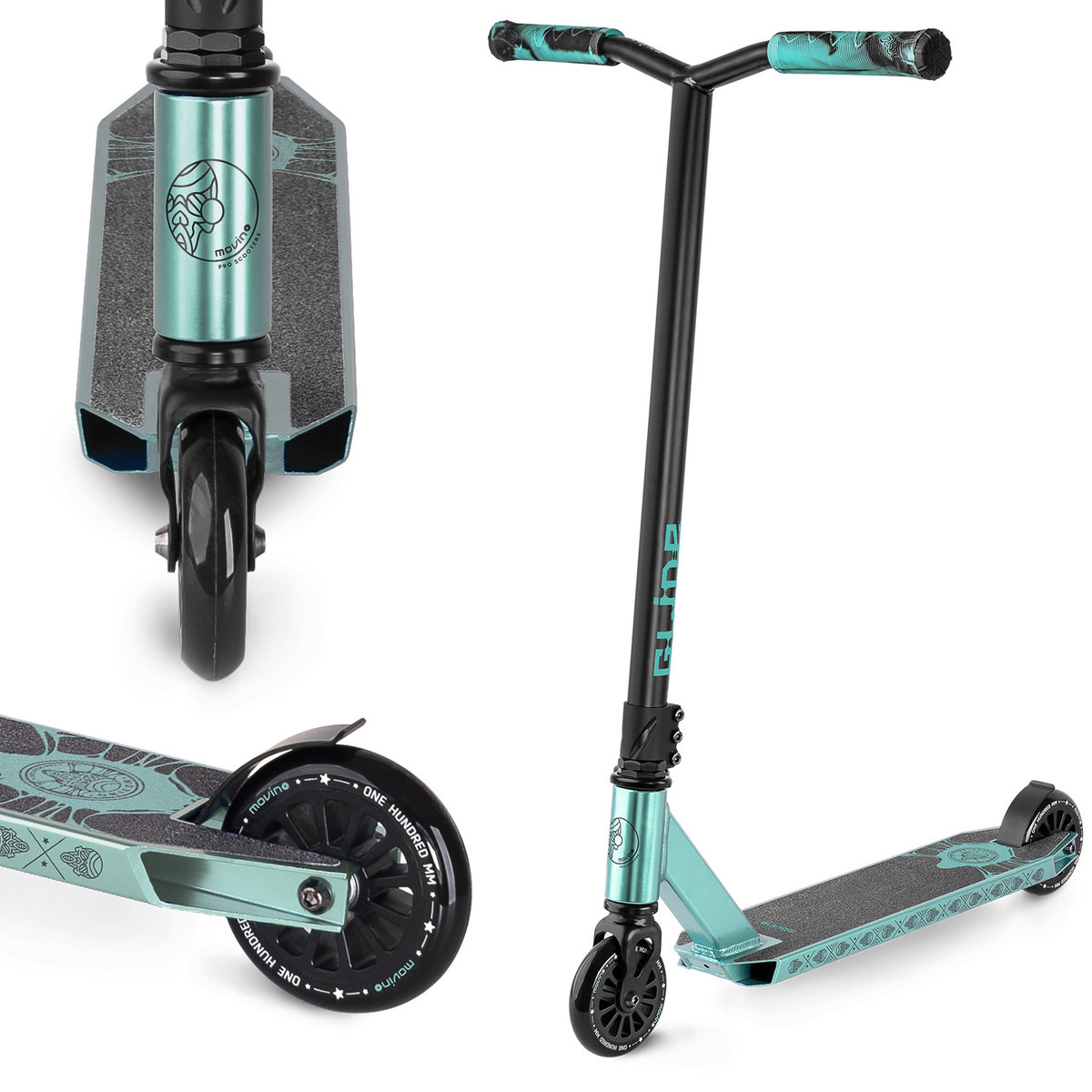 Movino, Hulajnoga Wyczynowa Glide, Teal