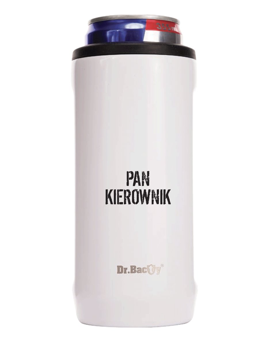 Kubek termiczny na kawę Dr.Bacty Notus 360 ml - biały - Pan Kierownik