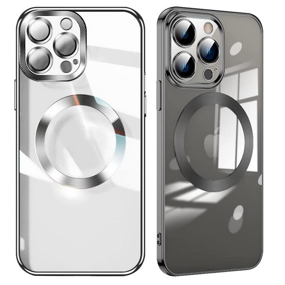 D-Pro Gloss MagSafe Case etui magnetyczne obudowa iPhone 12 Pro Max (Black)