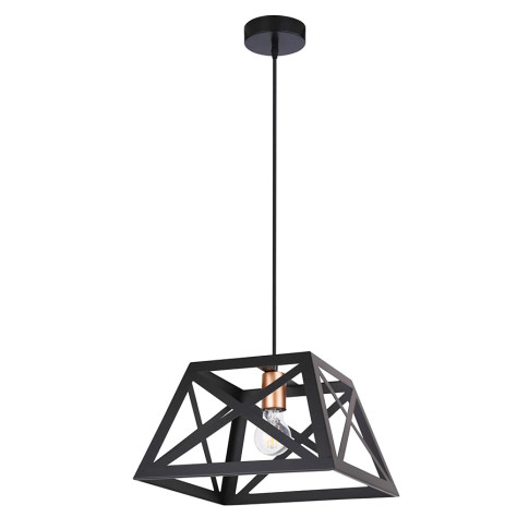 Nowoczesna metalowa lampa wisząca Zina