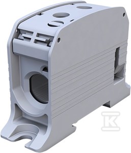 Simet Złączka szynowa gwintowa Al/Cu STB 95 (87510) SIMBLOCK szary 81101002