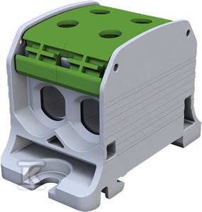 Simet Złączka szynowa gwintowa Al/Cu STB 50-2 (87320) SIMBLOCK zielony 81002005