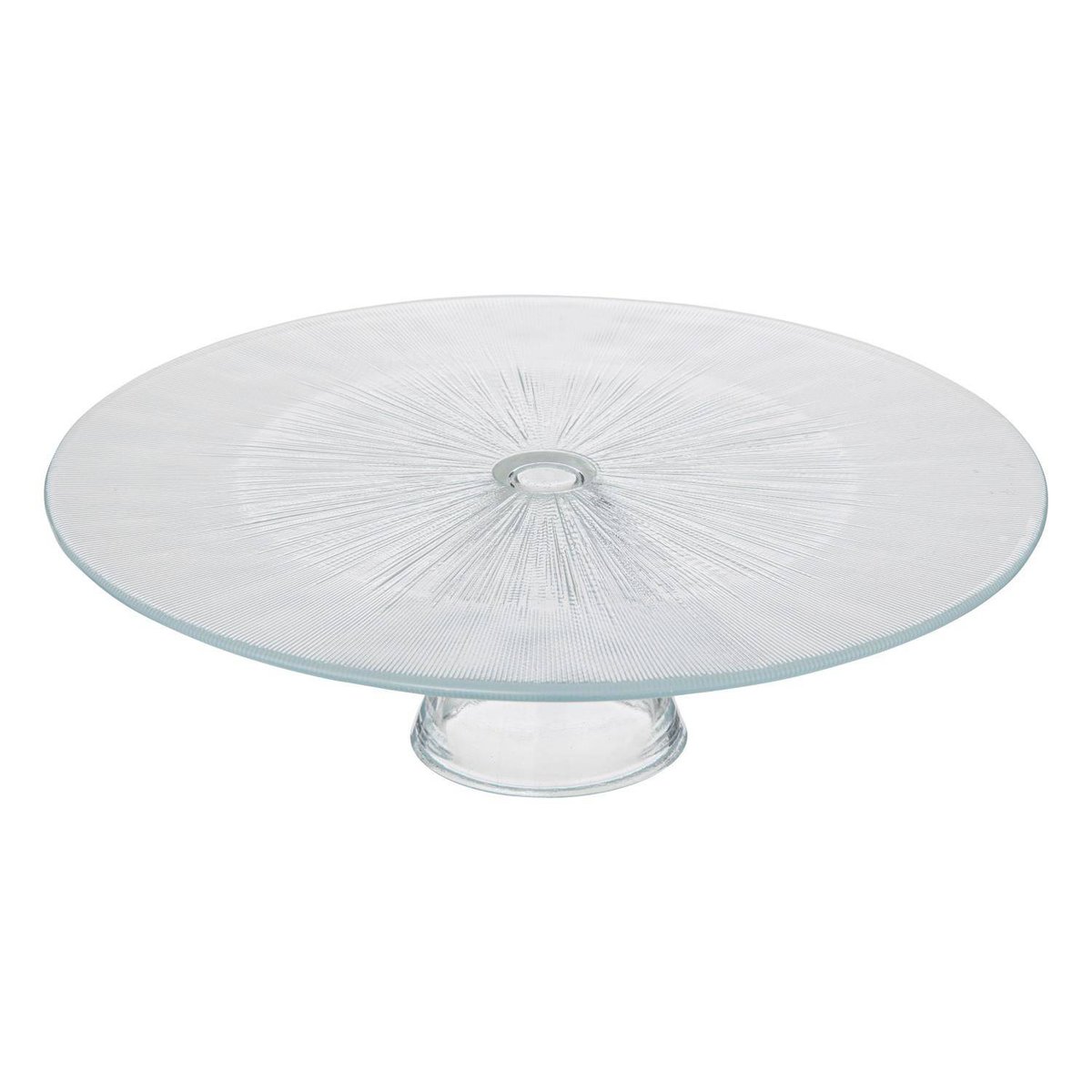 Patera na ciasto Elise, szklana, Ø 28 cm