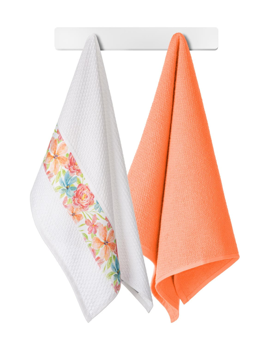 Ścierki Kuchenne 45 x 70 Bawełna Blommy 2 szt