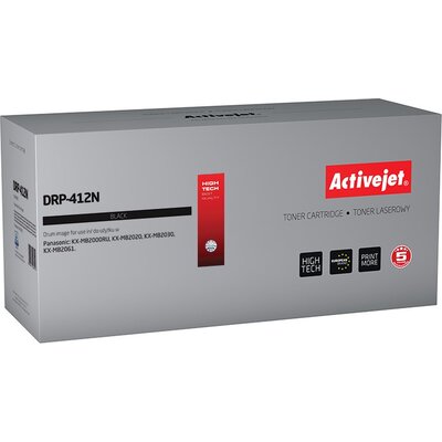 ActiveJet Bęben DRP-412N (zamiennik Panasonic KXFAD412X; Supreme; czarny) (2_93554)
