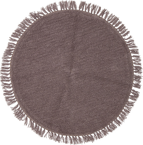 Dywan Lenea 110 cm fioletowy wełniany