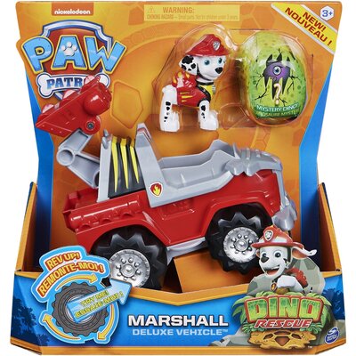 PSI PATROL Marshall Figurka Dino Rescue + Pojazd