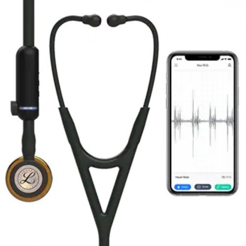 Stetoskop elektroniczny 3M Littmann CORE-8863-czarny-copper finish Stetoskop elektroniczny 3M Littmann CORE-8863-czarny-copper finish