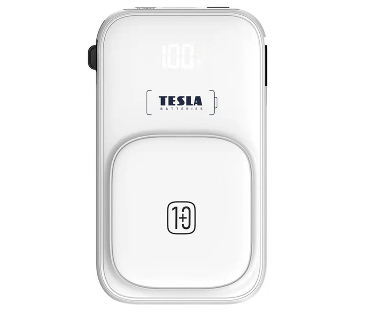 Фото - Зарядка для акумуляторної батарейки Tesla Power Bank  WIRELESS 10000mAh 3,7V 