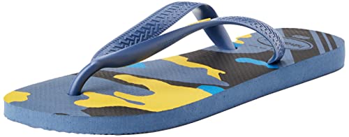 Havaianas Męskie Top Camu Indigo Blue Flip-Flop, 1/2 UK, Niebieski Indigo, 33/34 EU