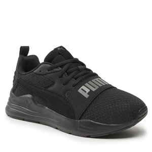 Sneakersy Puma Wired Run Pure Jr 390847 01 Black/Puma Black/Shadow Gray