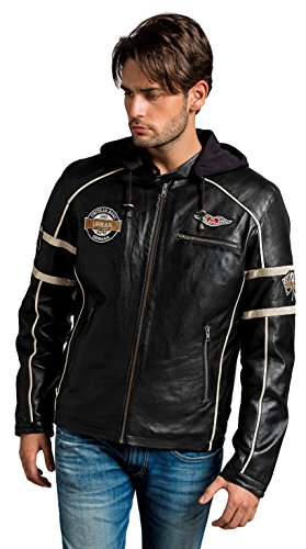 Kurtka męska AUSTIN, czarna, rozmiar: 5XL