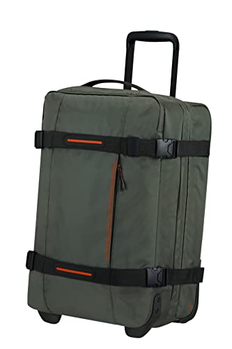 American Tourister Urban Track, torba podróżna na 2 kółkach, 55 cm, 55 l, zielona (ciemny khaki)