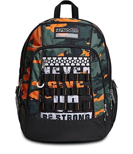 Plecak Seven® ADVANCED - CAMOUPIX BOY, Military Green, Taglia unica, Casual