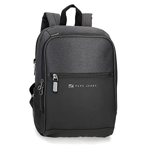 Pepe Jeans Torby Jarvis, czarny/biały, Jeden rozmiar, Plecak PC