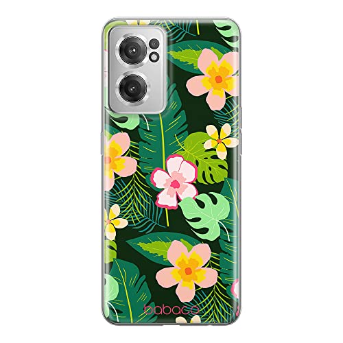 ERT GROUP etui na telefon Oneplus NORD CE 2, case oryginalny i oficjalnie licencjonowany przez Babaco, wzór Flowers 019, optymalnie dopasowane, plecki z TPU