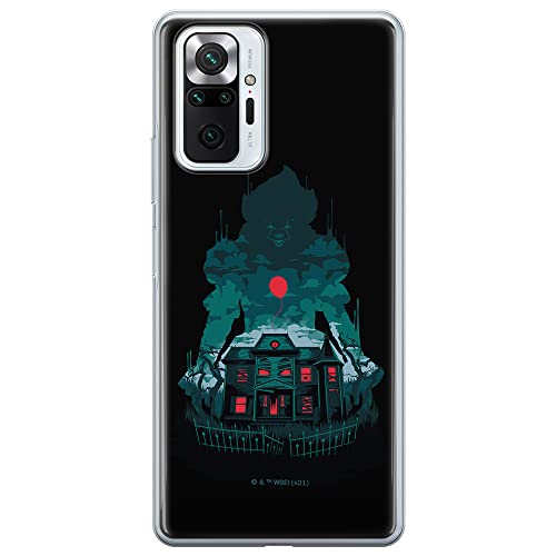 ERT GROUP etui na telefon Xiaomi REDMI NOTE 10 PRO, case oryginalny i oficjalnie licencjonowany przez Horror, wzór It 015, optymalnie dopasowane, plecki z TPU