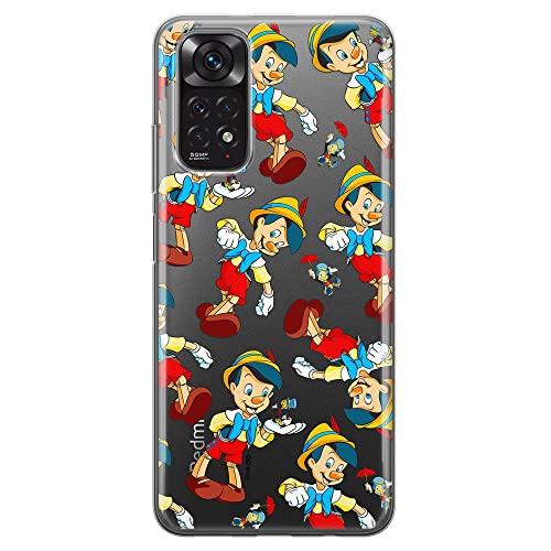ERT GROUP etui na telefon Xiaomi REDMI 10, case oryginalny i oficjalnie licencjonowany przez Disney, wzór Pinocchio 002, optymalnie dopasowane, plecki z TPU częściowo przeźroczyste
