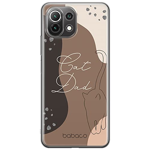 Etui dedykowane do XIAOMI MI 11 LITE 4G / MI 11 LITE 5G / 11 LITE 5G NE wzór:  Koty 010 Cat Dad oryginalne i oficjalnie licencjonowane