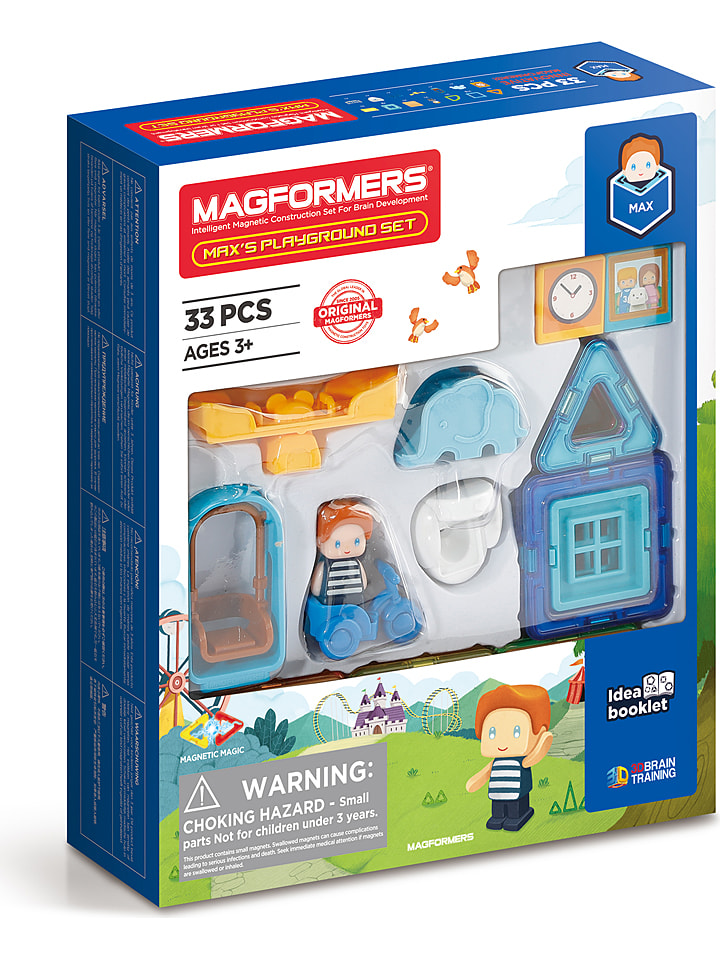 MAGFORMERS 33-częściowy zestaw magnetyczny 